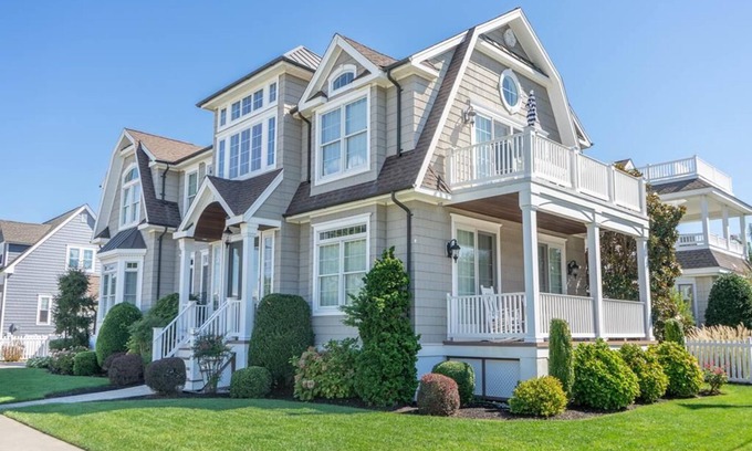 Stone Harbor House | Premier Stone Harbor Coastal Living - Heated Pool & Steps From Iconic Beaches