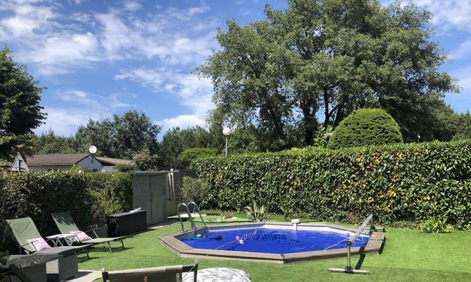 Bassin d'Arcachon Nord House | Pretty family house with swimming pool near cycle path