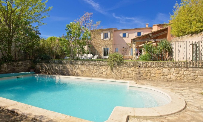 Goult Villa | Pretty village house for 8 persons and pool secured with fence