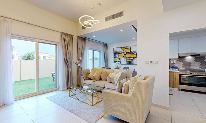 Dubai Villa | Primestay - Tranquil 3BR with Private Garden in Dubai Land