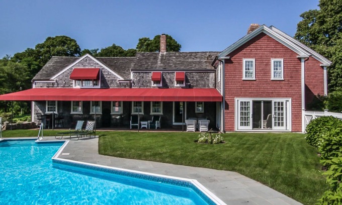 Marstons Mills House | Pristine, carefully restored, 1700s farmhouse, inground pool, private 3 acres