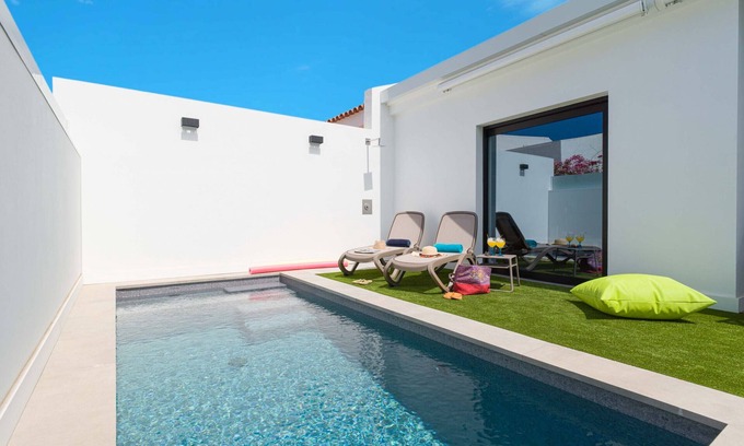 Maspalomas Ski Chalet | PRIVATE HEATED POOL - Fully refurbished in 2022