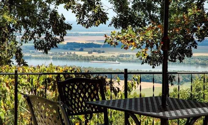 Morrilton House | Private and Secluded! Enjoy the stunning view and wooded surrounding.