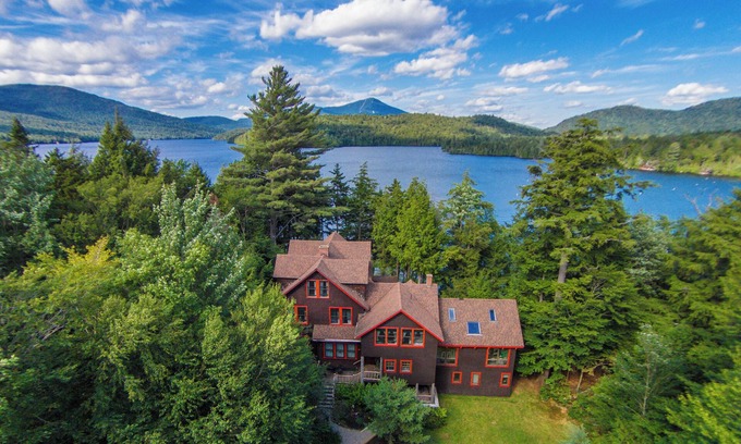 Lake Placid House | Private and spacious waterfront home on the shores of serene Lake Placid