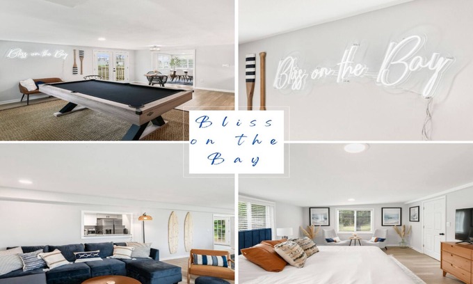 Point Lookout House | Private Bay Retreat Peaceful Vibes & Semi-Private Beach at "Bliss on the Bay"