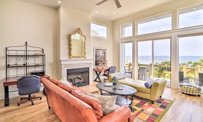 East Ocean View House | Private Beachfront Modern Villa: Outdoor Shower!