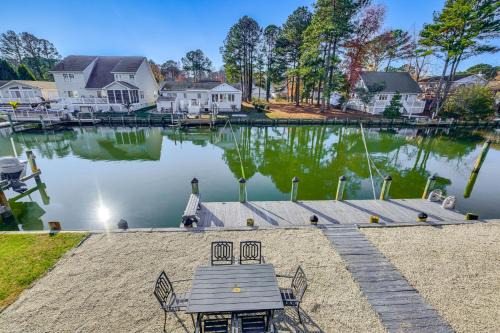 Ocean Pines House | Private Dock, Hot Tub Waterfront Ocean Pines Home