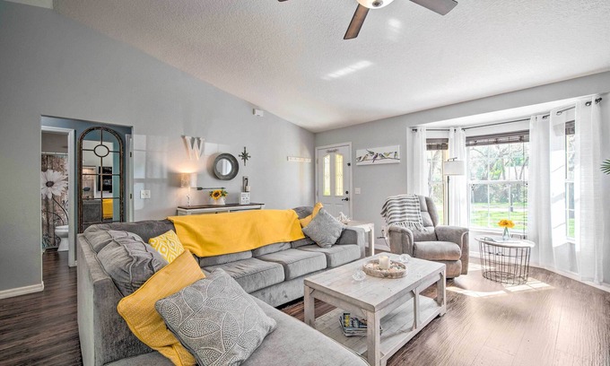 Homosassa House | Private Heated Pool: Sunny Homosassa Stay!