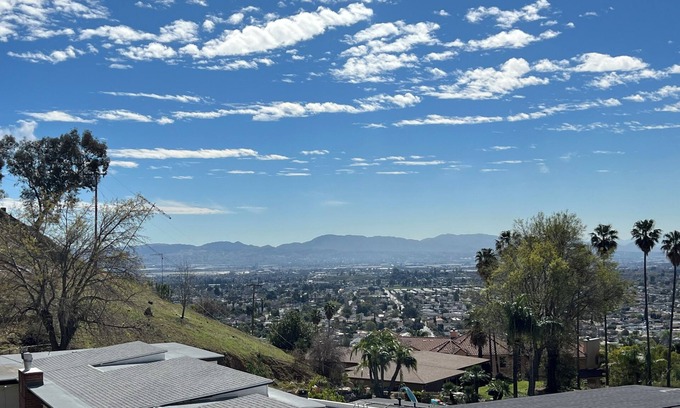 Patton House | Private Hillside Pool Home with View close to Yaamava and Glen Helen