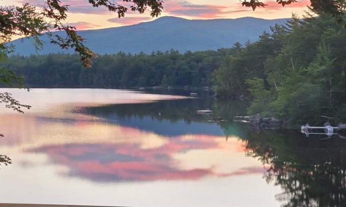 Moultonborough House | Private home with beach in a secluded cove all to yourself.