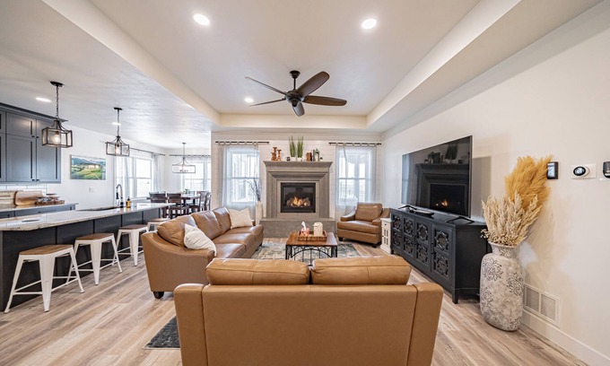 Ashton House | Private Hot Tub & Deck: Teton Valley Getaway