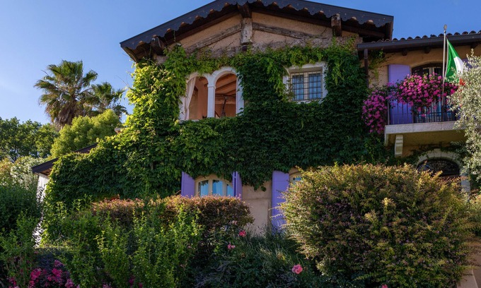 San Felice del Benaco Villa | Private Luxury Villa, Served Breakfast, Butler, Pool, Gym, Sauna, Lake-view