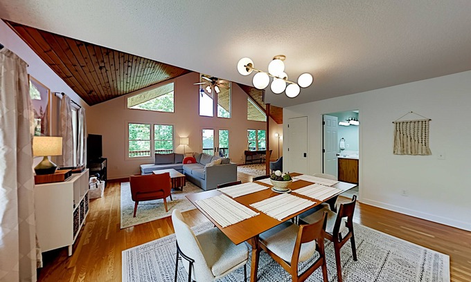 Canton House | Private mountain hideaway with mountain views & large deck - close to Asheville