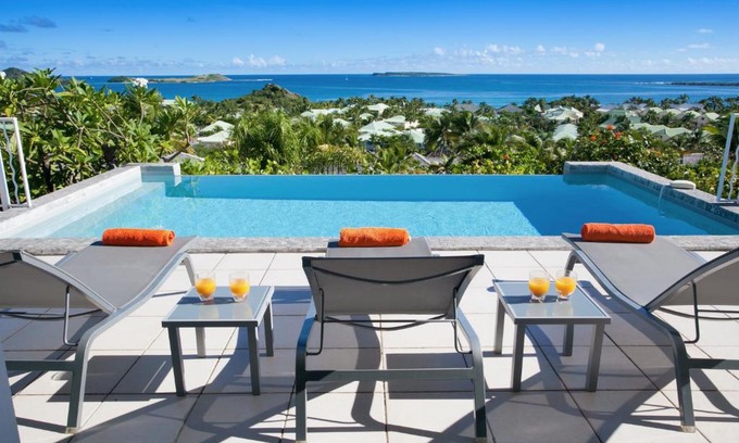 Orient Bay Villa | Private Orient Bay Villa with Spectacular Views