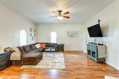 Newberry House | Private Patio with View Peaceful Trenton Home