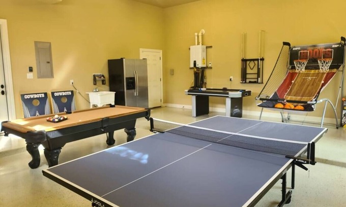 Paleface Park House | Private pool you can heat w/kids game room&firepit