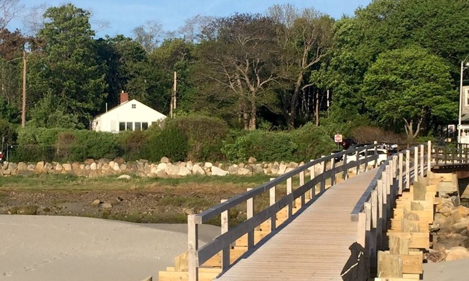 Gloucester Cottage | Private, Single Family Beach House, Right at Good Harbor Beach foot bridge