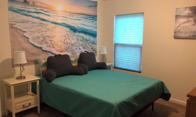 St. Augustine Apartment | Private Suite Sleeps 4 Book Beach Salt & Flip Flops