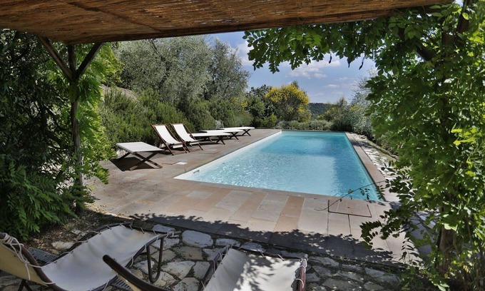 Rignano sull'Arno Villa | Private Villa with WIFI, private pool, TV, terrace, panoramic view, parking, close to Florence