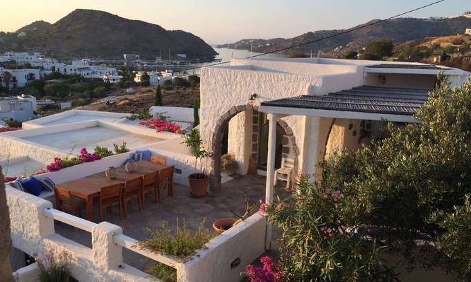 Skala House | Property with 2 charming Patmos style family homes