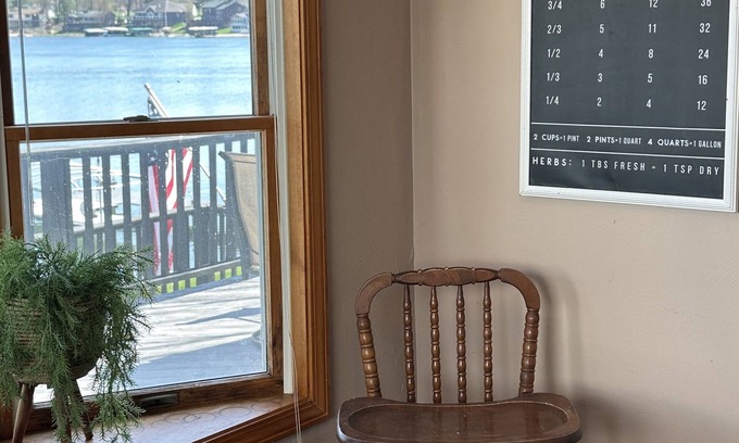 Plainwell House | PURE MI Lakefront Cottage - Lake Recreation, Swimming and Fishing abound