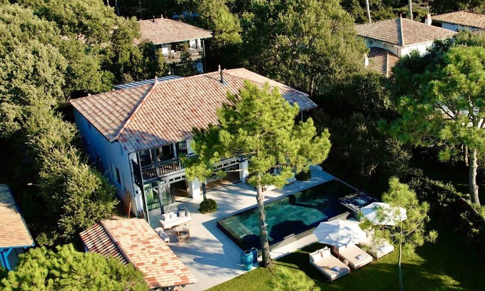 Pyla-sur-Mer Villa | Pyla - Villas Sunshine - Unique - 26 personnes