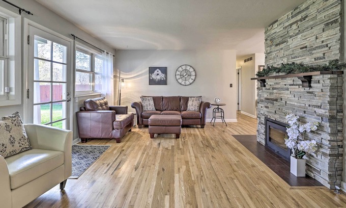 Franklin - Randolph House | Quiet 1955 Home w/ Patio & Fire Pit in Boise!