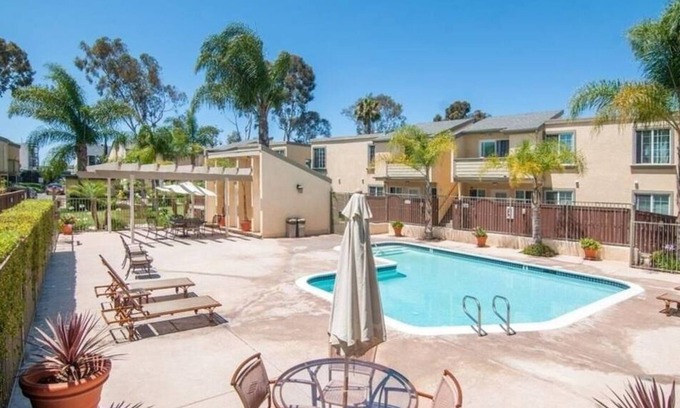 Clairemont Condo | Quiet 1BR | Pool | Parking | Washer/Dryer | PETS