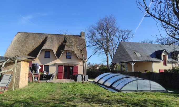 Guerande House | Quiet cottage with indoor pool in the Guérandaise countryside