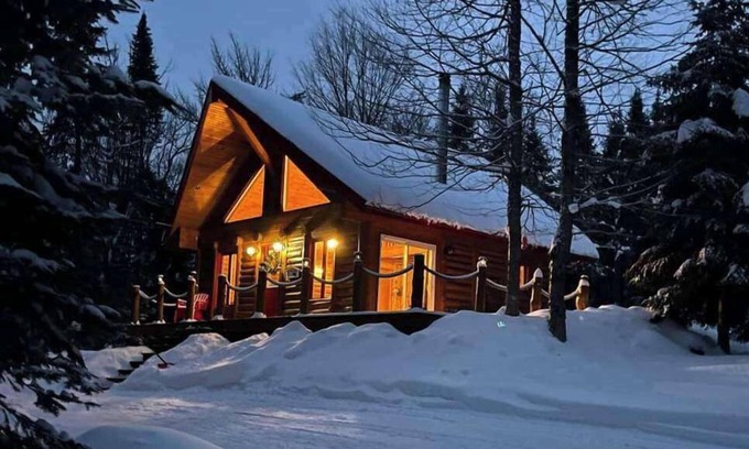 Saint-Fabien-de-Panet Ski Chalet | Quiet Refuge in Nature - Chalet la Sainte-Paix