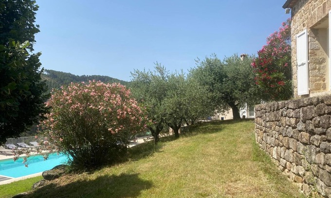 Saint-Andre-Lachamp Villa | Quiet villa with pool, ideal for families