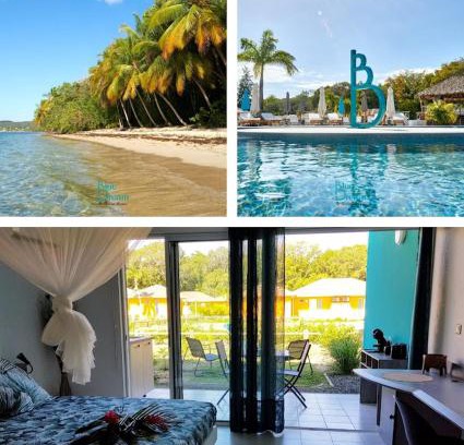 Grand-Bourg Apartment | Résidence Kawann plage & piscine - Hamaca 102