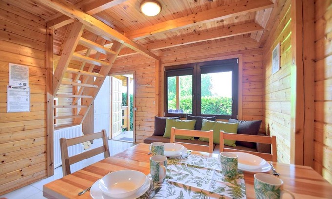 Mielno Cabin | Radison Houses with a garden - Domki z ogródkiem Radison