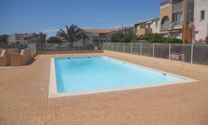 Cap d'Agde Apartment | Raisin d'or, T2, parking, piscine
