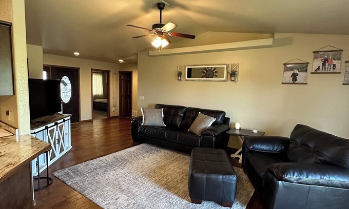 Spearfish House | Rally rental in Spearfish, near interstate, 20 miles to Sturgis
