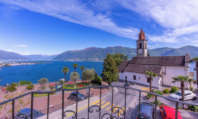 Ronco sopra Ascona Apartment | Red And Yellow Apartments, Ronco sopra Ascona, Switzerland