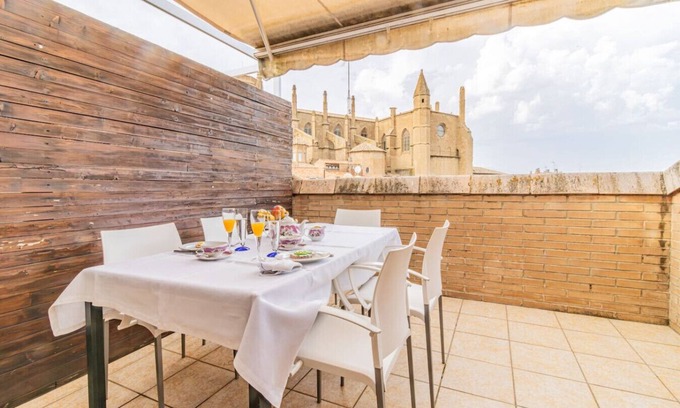 Casco Antiguo Apartment | Relax Above the City - Terrace, Views & Comfort