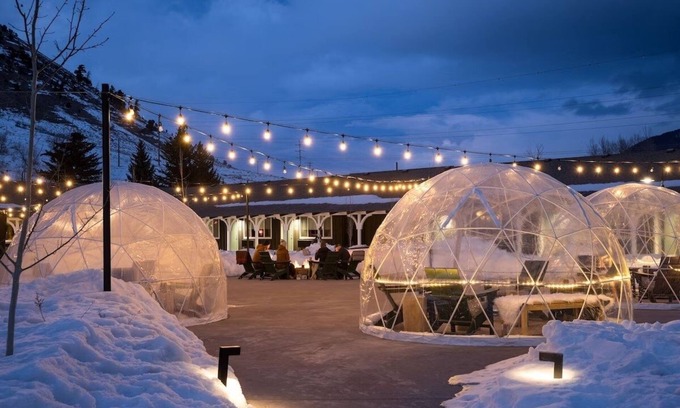 Jackson House | Relax in Comfortable Room w/Modern Amenities at Rustic Jackson Hole Lodge