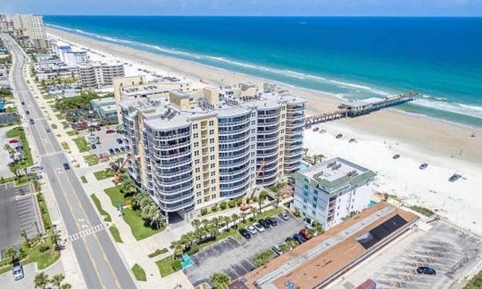 Daytona Beach Shores Resort | Relax in Style: 2BR Ocean View Condo at Atlantic Terrace