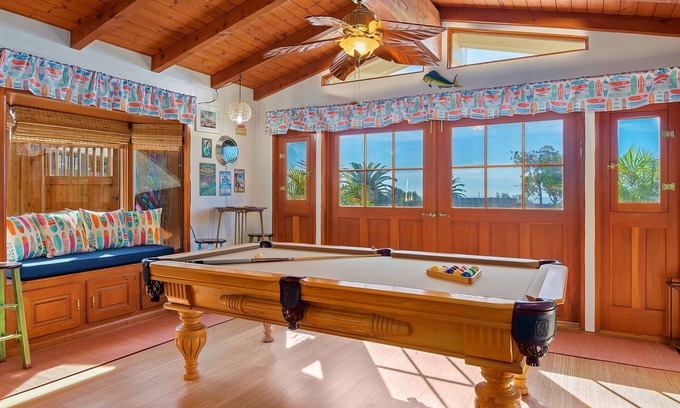 Toro Canyon House | Relaxing 3 bedroom House w/hot tub & 8ft pool table - 5 minutes from beach