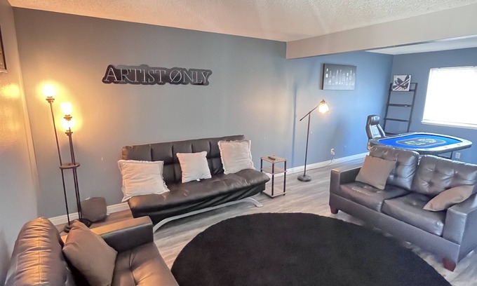 Las Vegas House | Remodel home with Poker Table.