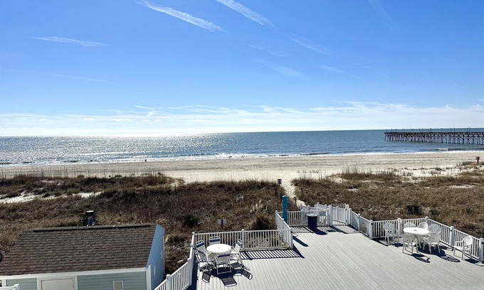 Ocean Isle Beach Condo | Remodeled 2 bed/2 bath Oceanfront Condo in Ocean Isle Beach