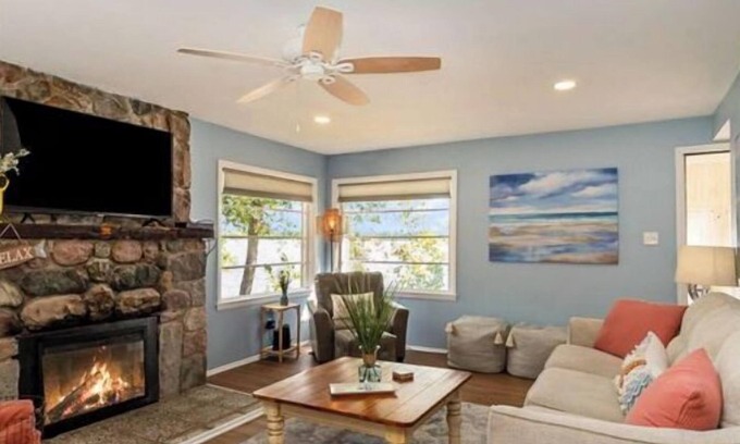 Oscoda Cottage | Remodeled! Enjoy the tranquility of a lakefront cottage on Van Etten Lake!