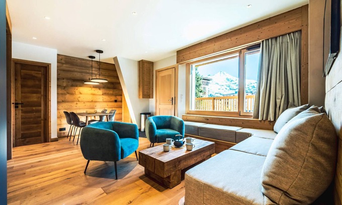 Les Almes Apartment | Renovated Apartment Near Slopes with WIFI and Terrace