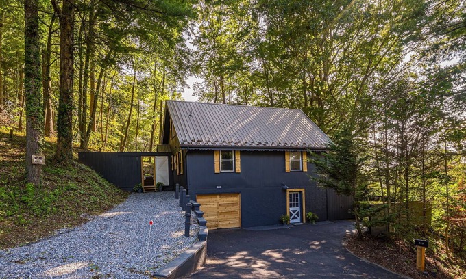 Burnsville Ski Chalet | Renovated chalet just a walk down the hill to downtown Burnsville! Pet Friendly