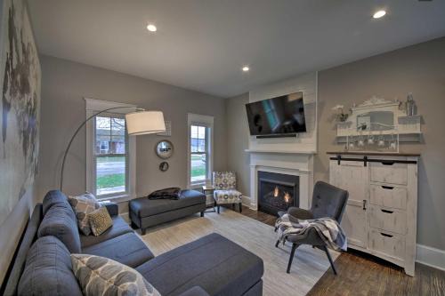 Vevay House | Renovated Craftsman House with Patio and Fire Pit!