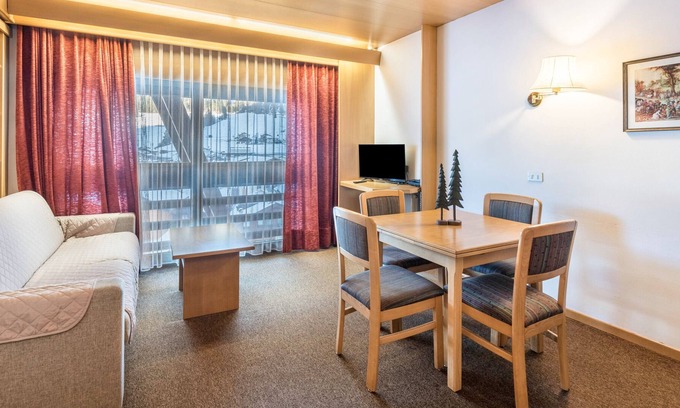 San Giovanni di Fassa Apartment | "Residence Anda Appartamento 51" with Views of the Dolomite Peaks, Shared Indoor Pool & Jacuzzi