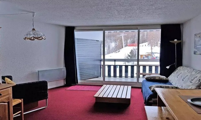 Puy-Saint-Vincent Apartment | Residence Cortina 2 - C2616 - APPT T2 CABINE - 6 PERSONS, 1 HOUSE IN CENTRE STATION