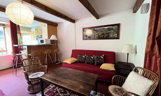 Le Sauze Apartment | Residence La Cbu - 2 Rooms for 6 People