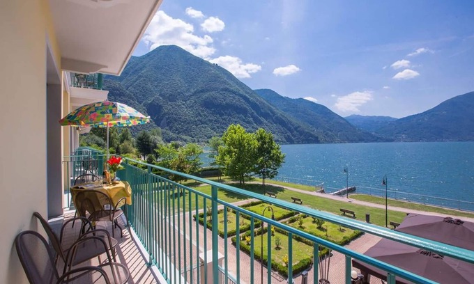 Porlezza Apartment | Residence Porto Letizia Palace-2room Apt 6 Pax Lake View Plus